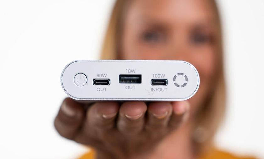 Présentation de la première batterie portable avec prise en charge Power Delivery - HyperJuice avec 100 watts