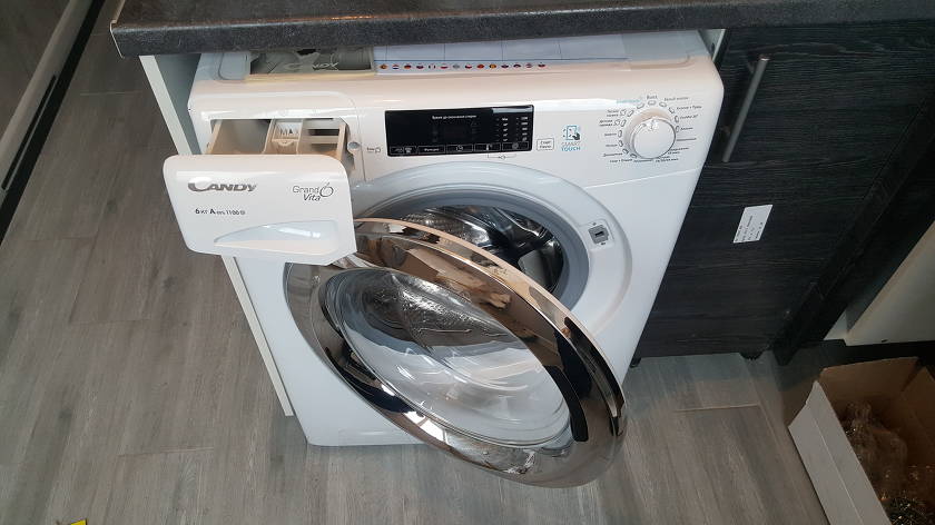 Présentation du lave-linge Candy GVS34 116TC2 / 2-07