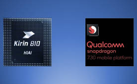 Le processeur Kirin 810 essuie-t-il son nez Snapdragon 730?