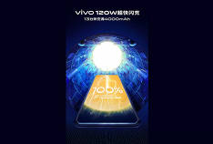 Nouveau record: Vivo en charge avec 120 watts se charge à 100% en 13 minutes