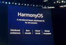 Il y a donc eu une présentation de HarmonyOS de Huawei