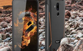 Gigaset showed a smartphone with IP68 protection and a 6200 mAh battery