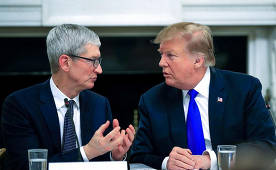 Is Samsung going to get around Apple because of the trade war?