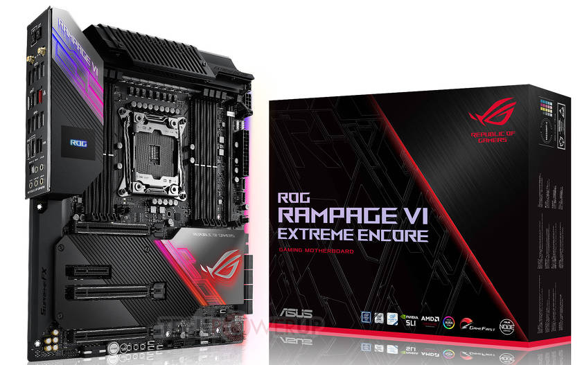 ASUS a présenté la carte mère de jeu ROG Rampage VI Extreme Encore