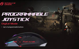 Introduced ROG Chakram Gaming Mouse with Qi Charging
