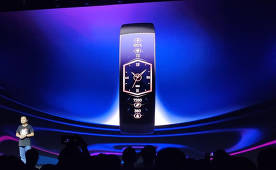 Huami showed Amazfit X flexible watch with flexible screen