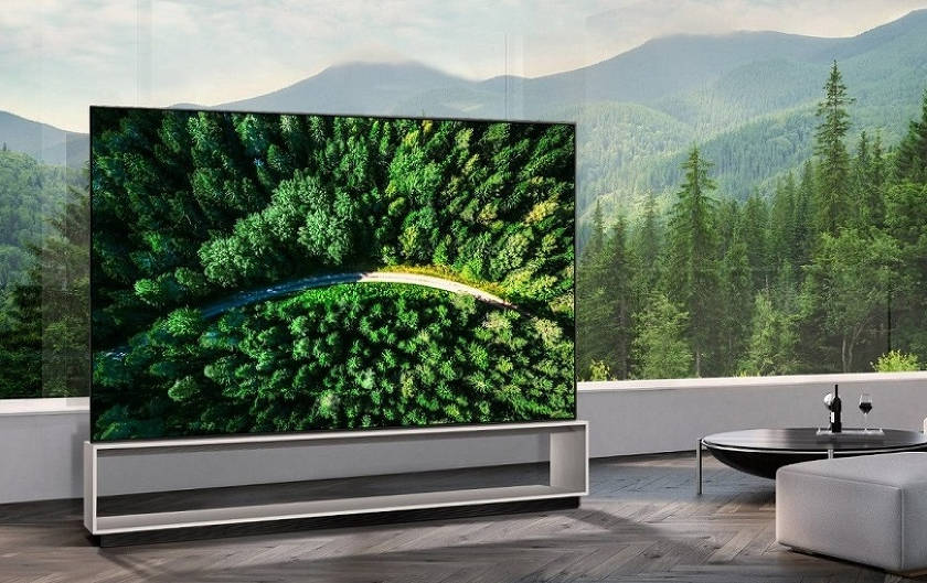 I TV OLED da 8 pollici 8K di LG sono ora disponibili