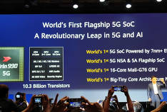 Huawei a publié le processeur Kirin 990 5G: basé sur la technologie de traitement à 7 nm