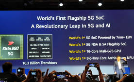 Huawei released the Kirin 990 5G processor: based on the 7-nm process technology