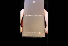 Le réseau a une vidéo déballant Huawei Mate 30 Pro