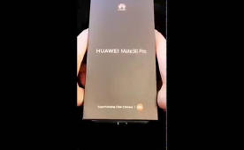 The network has a video unpacking Huawei Mate 30 Pro