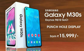 Samsung Galaxy M30s: a budget smartphone with a 6000 mAh battery