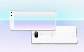 Nommé les capacités du smartphone Sony Xperia 8 avec protection contre l'eau
