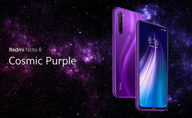 Redmi Note 8 a reçu un autre schéma de couleurs Cosmic Purple