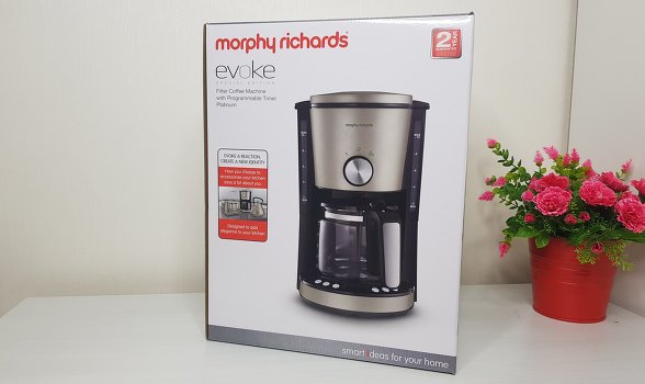 First impression of a coffee maker