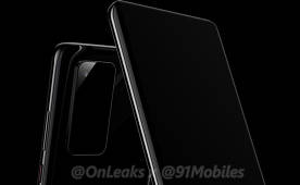 The first render photos of Huawei P40 and P40 Pro