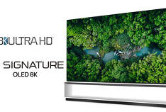 Les téléviseurs LG sont les premiers à dépasser les exigences du format 8K