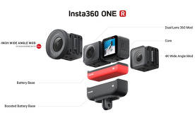 Insta360 ONE R - a new action camera with Leica optics and IPX8 protection class