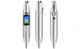 A push-button pen-type phone is on sale - the UNIWA AK007 with 2 SIM cards