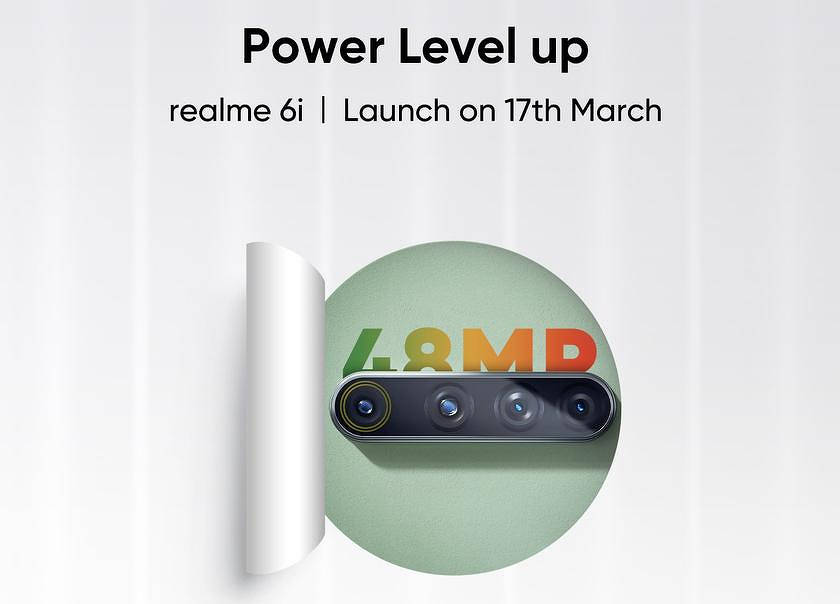 OPPO a annoncé la date de sortie de Realme 6i avec le processeur MediaTek Helio G80
