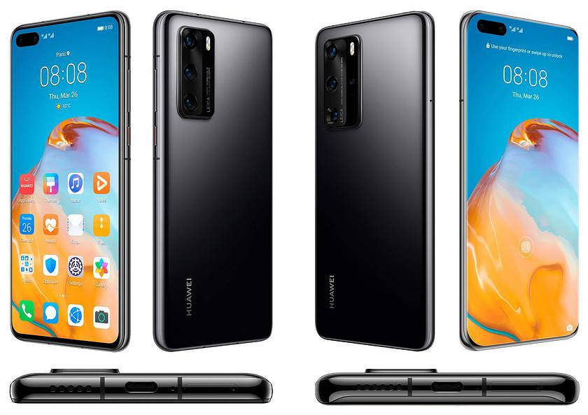 Evan Blass a montré les nouveaux rendus de Huawei P40 Pro