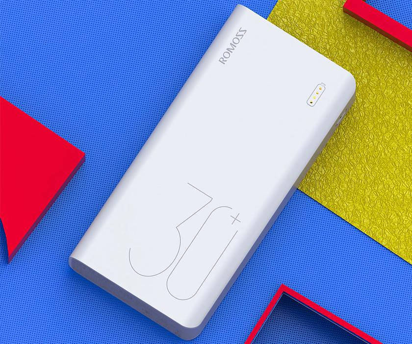Romoss Sense 8+: détenteur du record de ventes auprès des banques avec 30 000 mAh