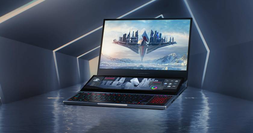 ASUS ROG Zephyrus Duo 15 - le nouvel ordinateur portable de jeu avec deux écrans et RTX 2080 SUPER