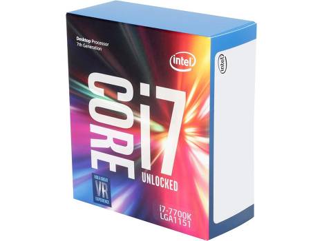 Intel Core i7-7700K Kaby Lake (4200 MHz, LGA1151, L3 8192 Ko)