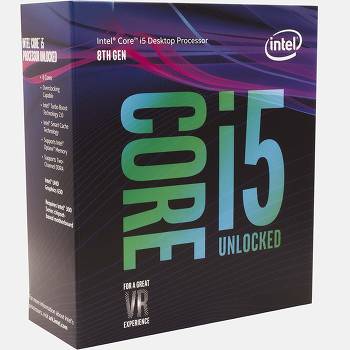 i5-8600K Coffee Lake (3600 MHz, LGA1151, L3 9216 Ko)