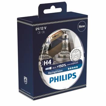 PHILIPS Racing Vision 150% H4 12V 60 / 55W