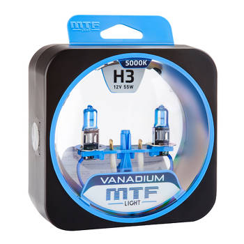 MTF Vanadium H4 12V 60 / 55W, 5000K