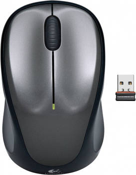 Logitech Wireless Mouse M235 Gray-Black USB