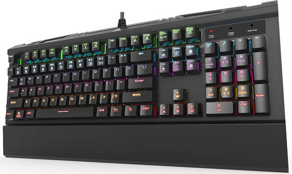 GAMDIAS HERMES 7 COLOR Noir USB