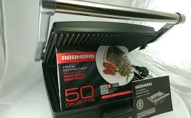 Overview of the SteakMaster REDMOND RGM-M800 electric grill