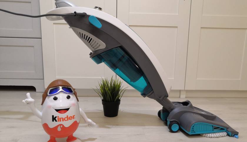 Overview of the steam vacuum cleaner Kitfort KT-535