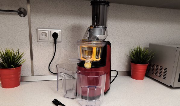 First impression of a screw juicer