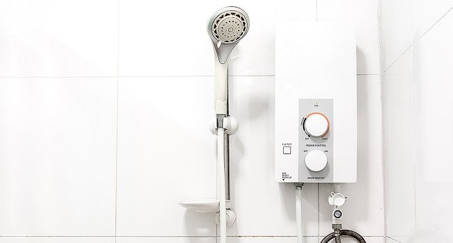 Nous choisissons un chauffe-eau à écoulement