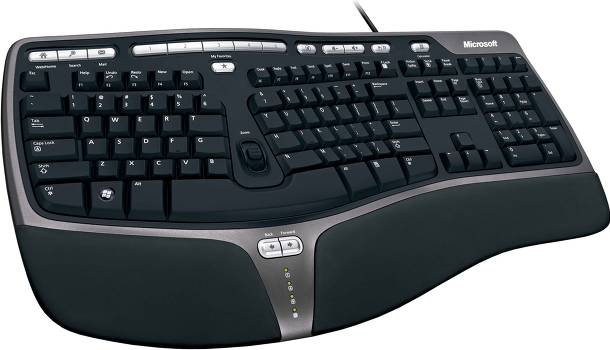 Clavier ergonomique naturel Microsoft