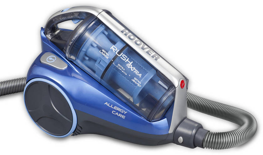 Vue d'ensemble de l'aspirateur sans sac Hoover Rush Extra