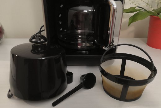 Caractéristiques de la cafetière