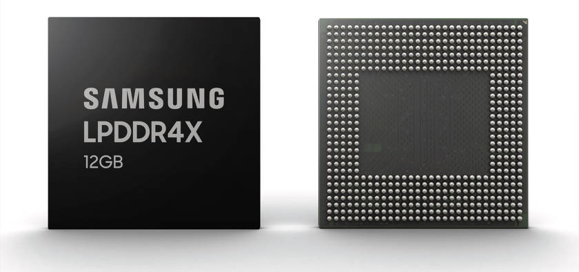 De nouveaux produits phares seront avec 12 Go de RAM: Samsung lance des puces LPDDR4X avec 12 Go en production
