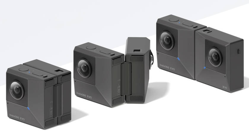 Insta360 EVO - un appareil photo pliable avec prise en charge de la prise de vue VR est déjà en vente!