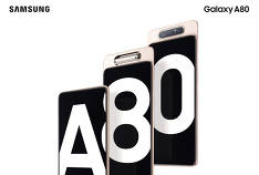 Le smartphone Samsung Galaxy A80 est présenté à Bangkok