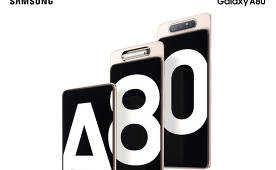 Le smartphone Samsung Galaxy A80 est présenté à Bangkok