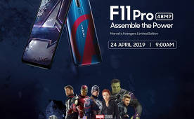 Oppo a présenté un smartphone dans le style des Avengers