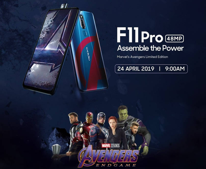 Oppo a présenté un smartphone dans le style des Avengers